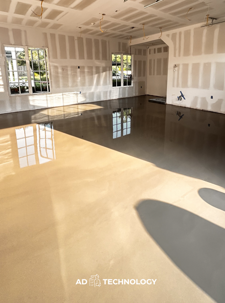 self-leveling floor