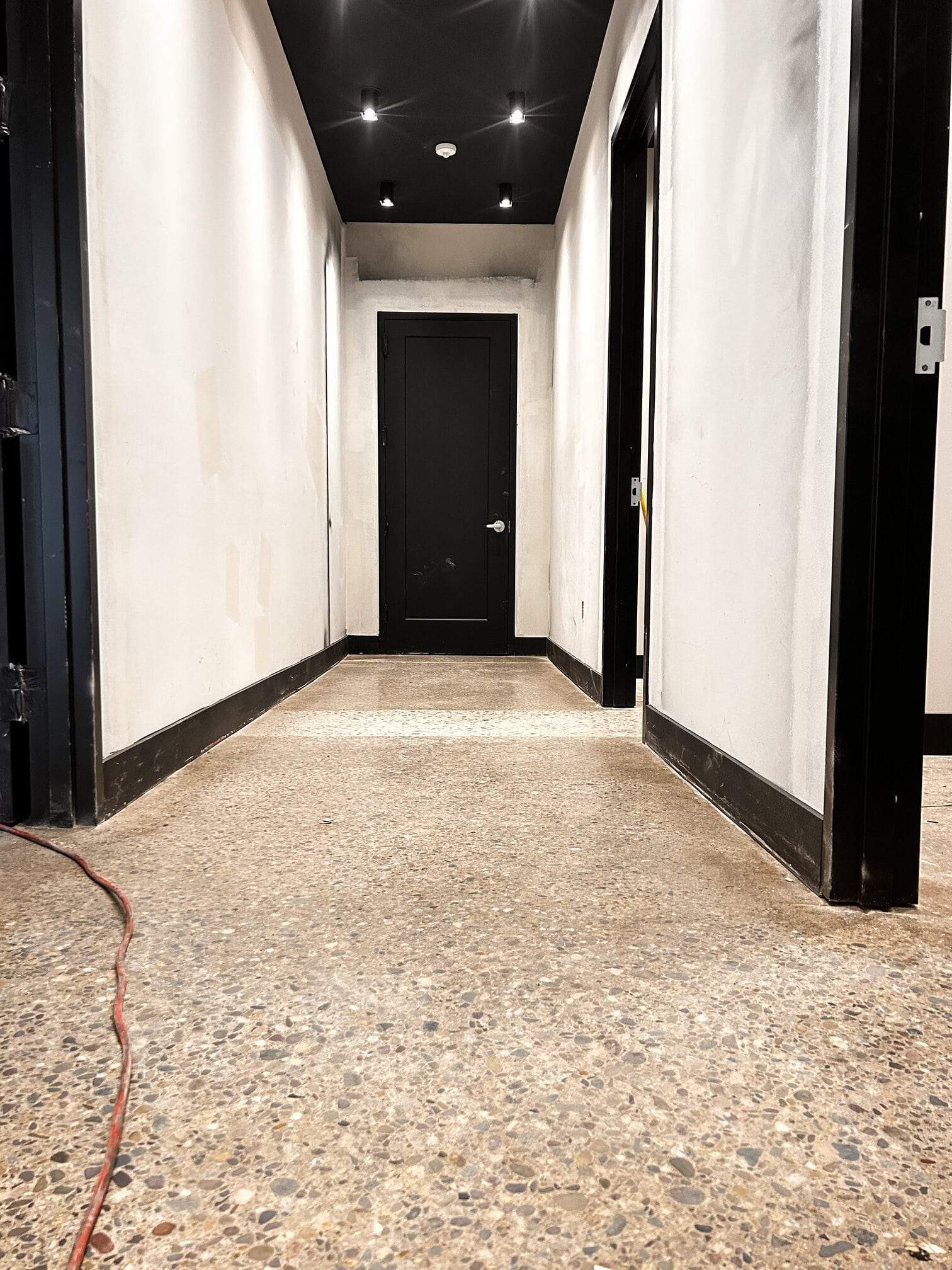 Project Commercial Space with Polished Concrete Flooring