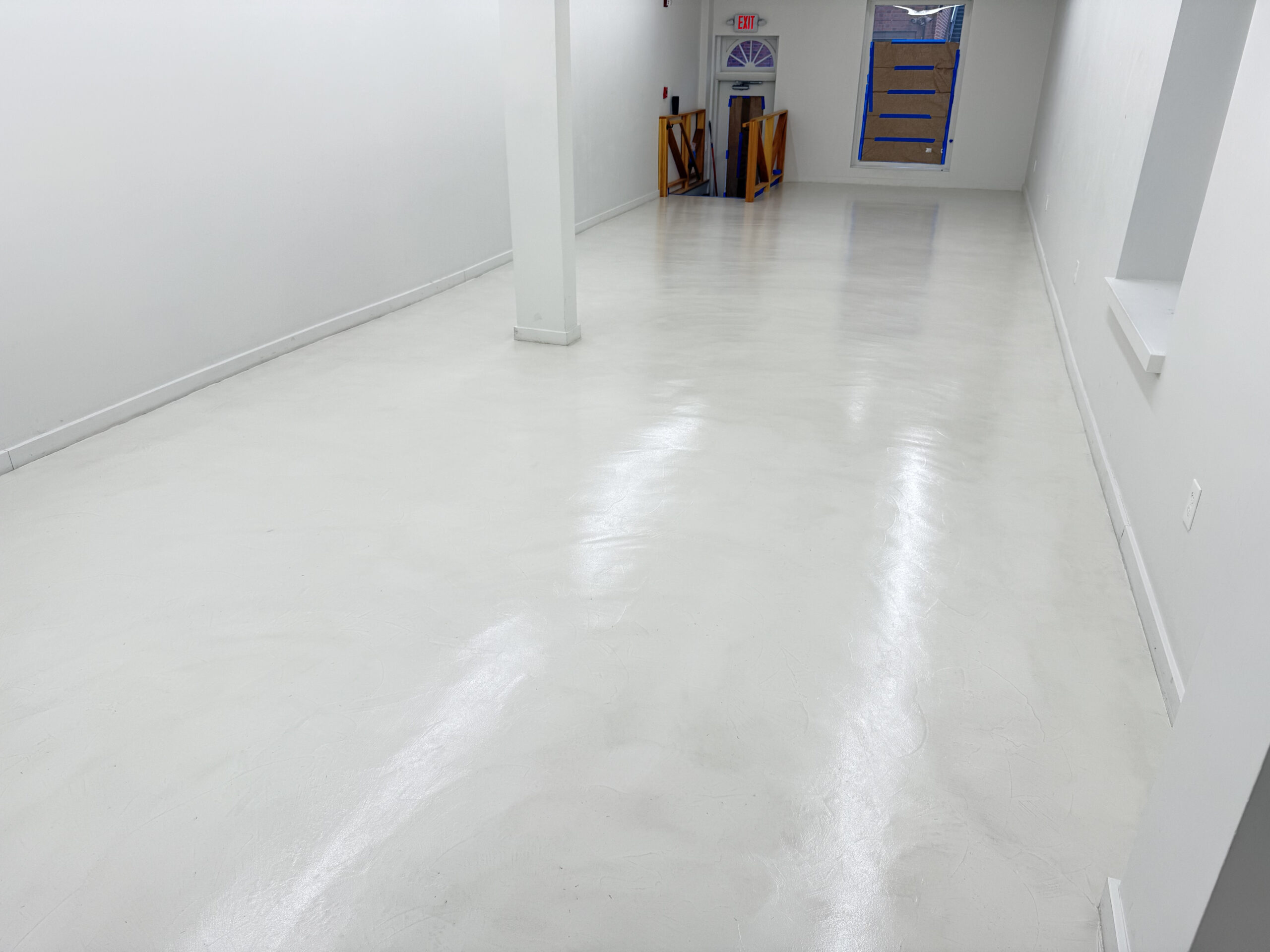 Microcement coating