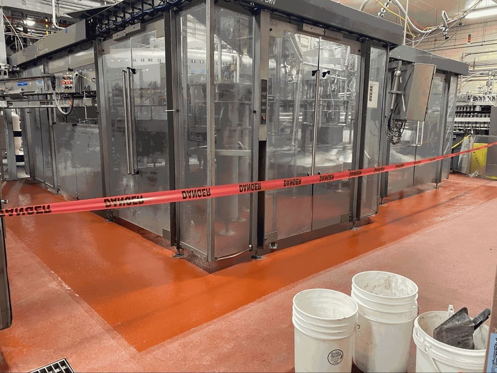 Urethane cement floor coating