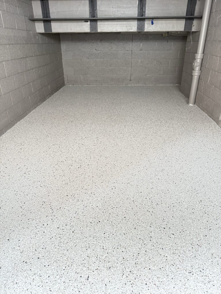 Epoxy Flake Garage Floor coating 
