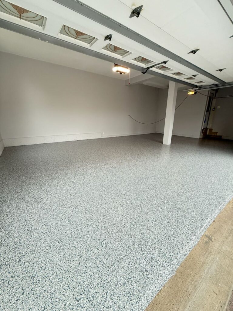 epoxy flake garage coating